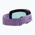 Окуляри гірськолижні 4F U044 violet/gradient smoke 4