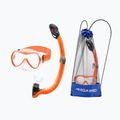 Комплект для занурювання дитячий AQUA-SPEED Alize FS + Samos + Mesh помаранчевий