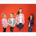 KID STORY дитяча куртка Bio Finishing Bomber різнокольорові смужки 12