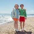 KID STORY дитяча куртка Bio Finishing Bomber різнокольорові смужки 10