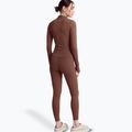 Лонгслів жіночий JOYINME Motion LS 1/4 Zip chestnut 3