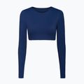Жіночий топ для йоги JoyInMe Core Crop Top dark navy 6