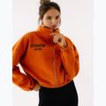 Кофта флісова жіноча JoyInMe Zip Flow Sweatshirt pumpkin spice 4