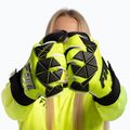 Рукавиці воротарські Football Masters Invictus X PRO yellow fluo 4