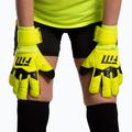 Рукавиці воротарські Football Masters Invictus X yellow fluo 4