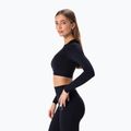Лонгслів для тренувань жіночий Carpatree Allure Seamless black 4