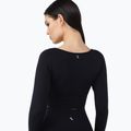 Лонгслів для тренувань жіночий Carpatree Dopamine Buzz Seamless obsidian black 6