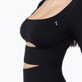 Лонгслів для тренувань жіночий Carpatree Dopamine Buzz Seamless obsidian black 7