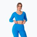 Лонгслів для тренувань жіночий Carpatree Eris Seamless electric blue