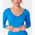 Лонгслів для тренувань жіночий Carpatree Eris Seamless electric blue 6