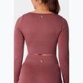 Лонгслів для тренувань жіночий Carpatree Dopamine Buzz Seamless rose/brown 5