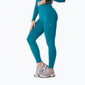 Легінси для тренувань жіночі Carpatree Dopamine Buzz Seamless petrol green