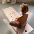 Килимок для йоги  Moonholi BODY 3 mm бежевий SKU-104 7