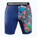 Шорти для тренувань чоловічі Ground Game Vale Tudo Tatakai блакитні