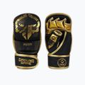 Рукавиці спарингові Ground Game MMA Cage Gold золоті MMASPARGLOCGOL