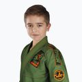 ГІ для бразильського джиу-джитсу дитяче Ground Game Junior 3.0 зелене GIJUN3PIN02 2