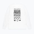 Футболка лонгслів чоловіча PROSTO Typeskur LS біла KL222MTEE2071 2