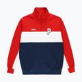 Кофта чоловіча PROSTO Half Zip Sweatshirt червона KL222MSWE1133