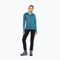 Кофта трекінгова жіноча Viking Birger Hoodie blue/navy 2