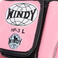 Шолом боксерський WINDY Genuine Leather pink 4