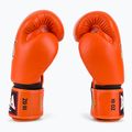 Рукавиці боксерські RAJA BOXING Single Standard Genuine Leather orange 4