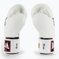 Рукавиці боксерські RAJA BOXING Single Standard Genuine Leather white 4