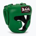 Шолом боксерський RAJA BOXING Genuine Leather green