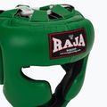 Шолом боксерський RAJA BOXING Genuine Leather green 4