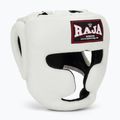 Шолом боксерський RAJA BOXING Genuine Leather white