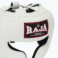 Шолом боксерський RAJA BOXING Genuine Leather white 4