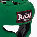 Шолом боксерський RAJA BOXING Semi Leather green 4