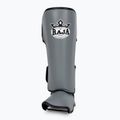 Захист гомілок та стоп RAJA BOXING Lightweight Shin Guards Semi Leather grey 4