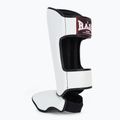 Захист гомілок та стоп RAJA BOXING Lightweight Shin Guards Semi Leather white 3
