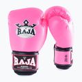 Рукавиці боксерські RAJA BOXING Single Semi Leather pink 2