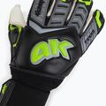 Рукавиці воротарські 4keepers Force V-1.20 Black Edition RF чорні/білі/жовті 3