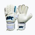 Рукавиці воротарські дитячі 4keepers Champ AQ Contact V RF білі/блакитні 6
