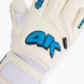 Рукавиці воротарські 4keepers Champ Aqua V RF білі/блакитні 3