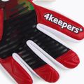 Рукавиці воротарські 4keepers Neo Drago NC чорні/білі/червоні 3