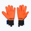 Рукавиці воротарські дитячі 4keepers Evo Lanta NC чорні/білі/блакитні/помаранчеві 2