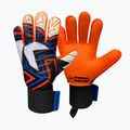 Рукавиці воротарські дитячі 4keepers Evo Lanta NC чорні/білі/блакитні/помаранчеві 6