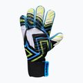 Рукавиці воротарські дитячі 4keepers Evo Amson NC чорні/білі/жовті/блакитні 4