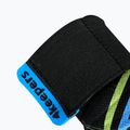 Рукавиці воротарські дитячі 4keepers Evo Amson NC чорні/білі/жовті/блакитні 7