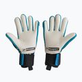 Рукавиці воротарські дитячі 4keepers Evo Amson NC чорні/білі/жовті/блакитні 2