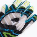 Рукавиці воротарські дитячі 4keepers Evo Amson NC чорні/білі/жовті/блакитні 3