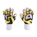 Рукавиці воротарські дитячі 4keepers Evo Trago NC білі/чорні/жовті