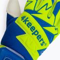 Рукавиці воротарські дитячі 4keepers Equip Breeze NC Jr блакитні/зелені 3