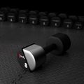 Гантелі HMS HPT02 TPU 2 шт. 8 кг black 7