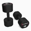 Гантелі HMS HPT02 TPU 2 шт. 10 кг black 2