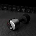 Гантелі HMS HPT02 TPU 2 шт. 10 кг black 7