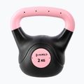 Гиря HMS KPC02 2 kg black/pink